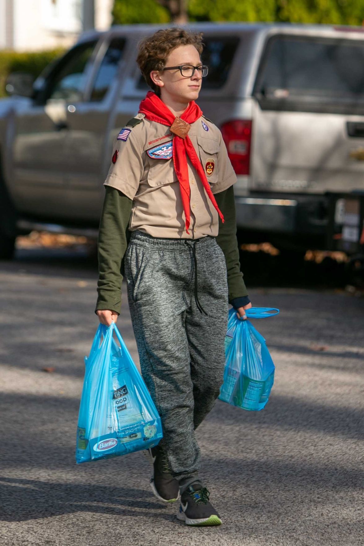 Troop 362 collects donations for 36th Annual Scouting for Food